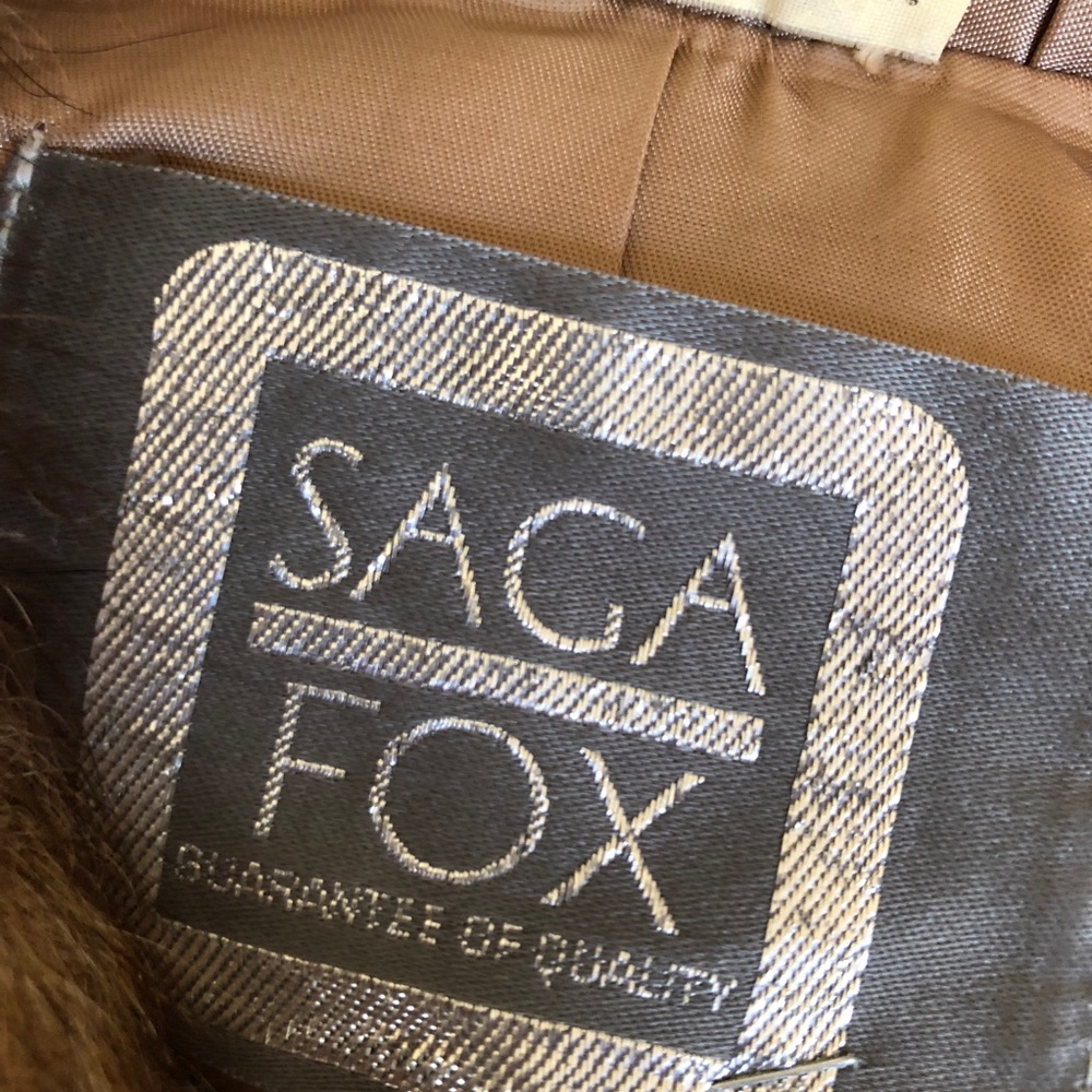 Vintage saga fox fur - Picture 4 of 4